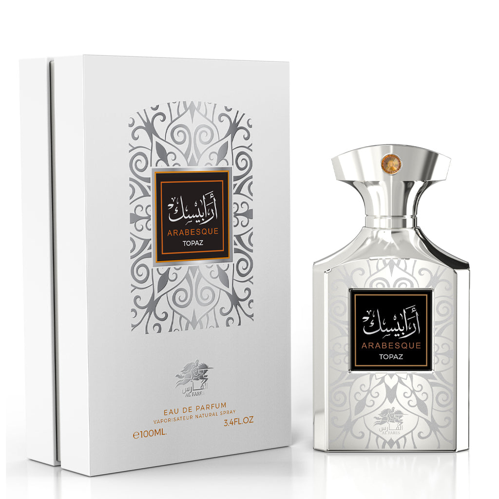Al Fares Arabesque Topaz Creamy Coconut Floral Woody Unisex Eau de Parfum 100ml