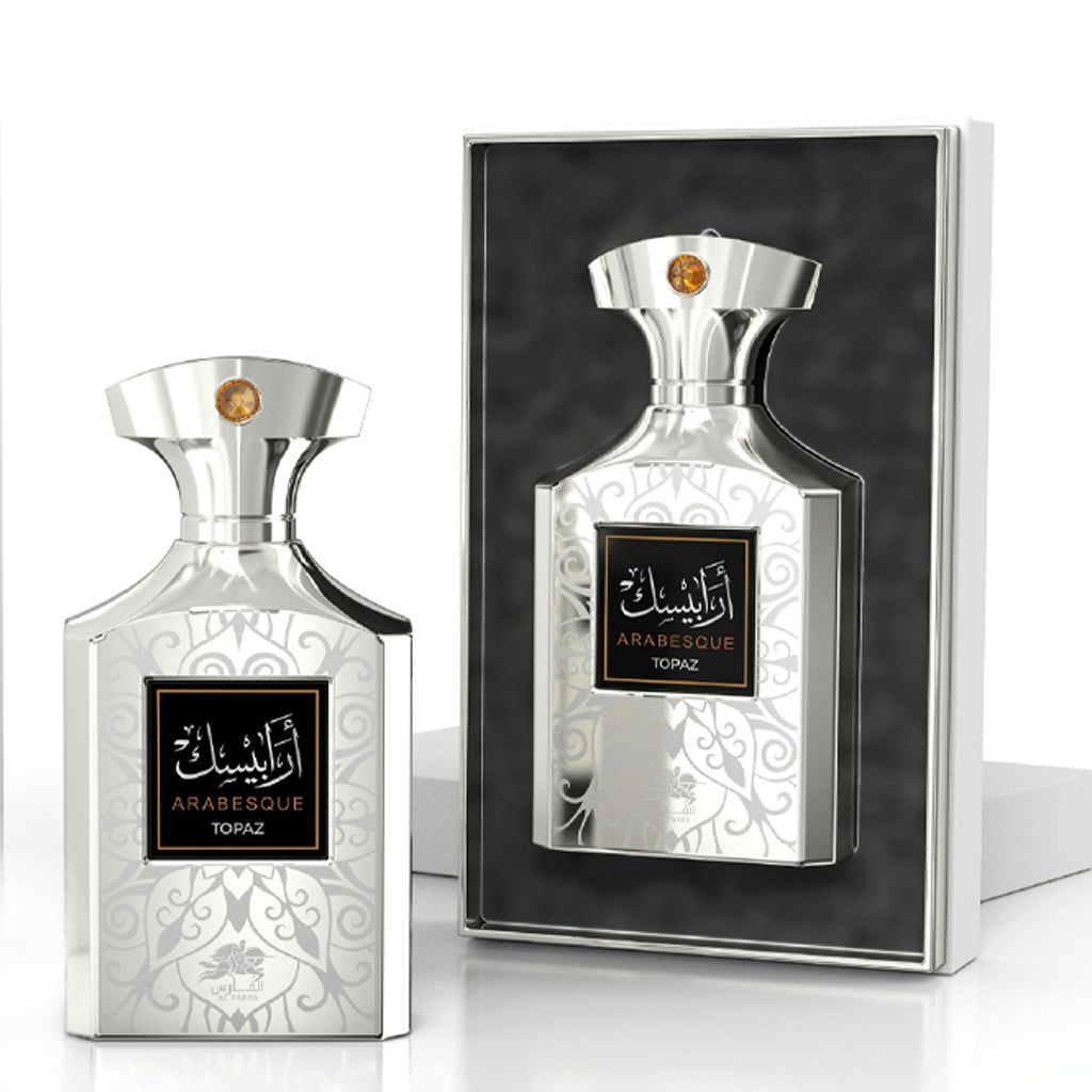 Al Fares Arabesque Topaz Creamy Coconut Floral Woody Unisex Eau de Parfum 100ml