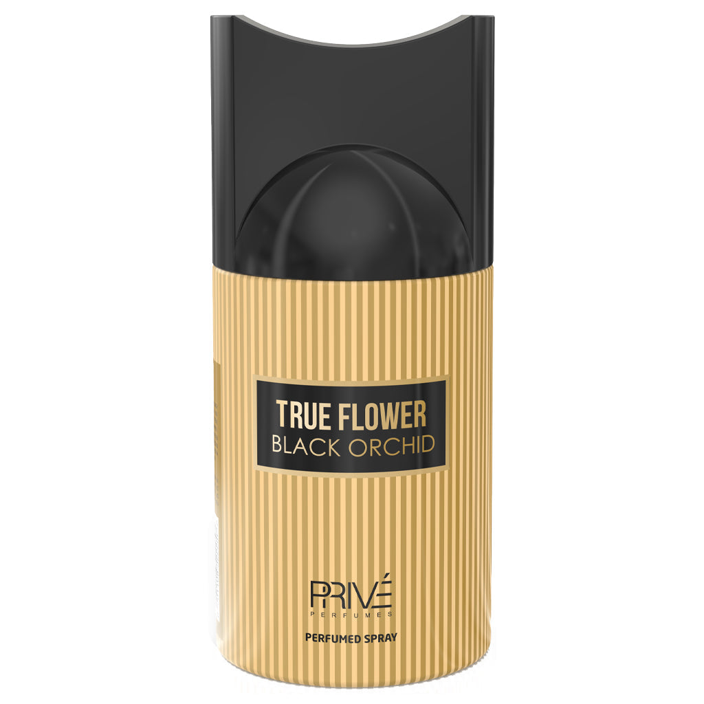 PRIVE True Flower Black Orchid Sultry Floral-Oriental Perfume Deodorant 250ml