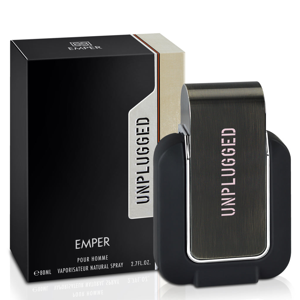 EMPER Unplugged Pour Homme Bold Modern Eau de Parfum 80ml