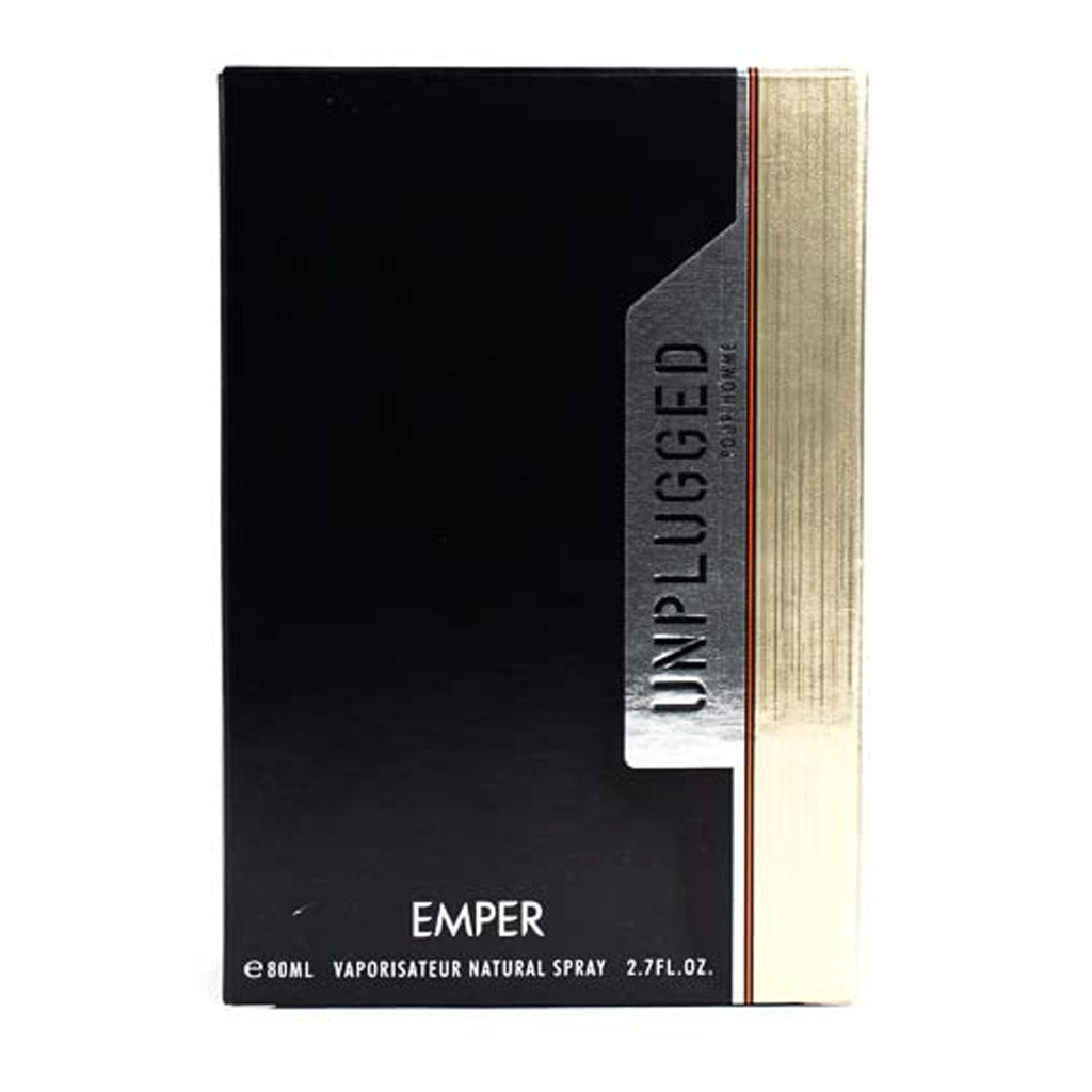 EMPER Unplugged Pour Homme Bold Modern Eau de Parfum 80ml