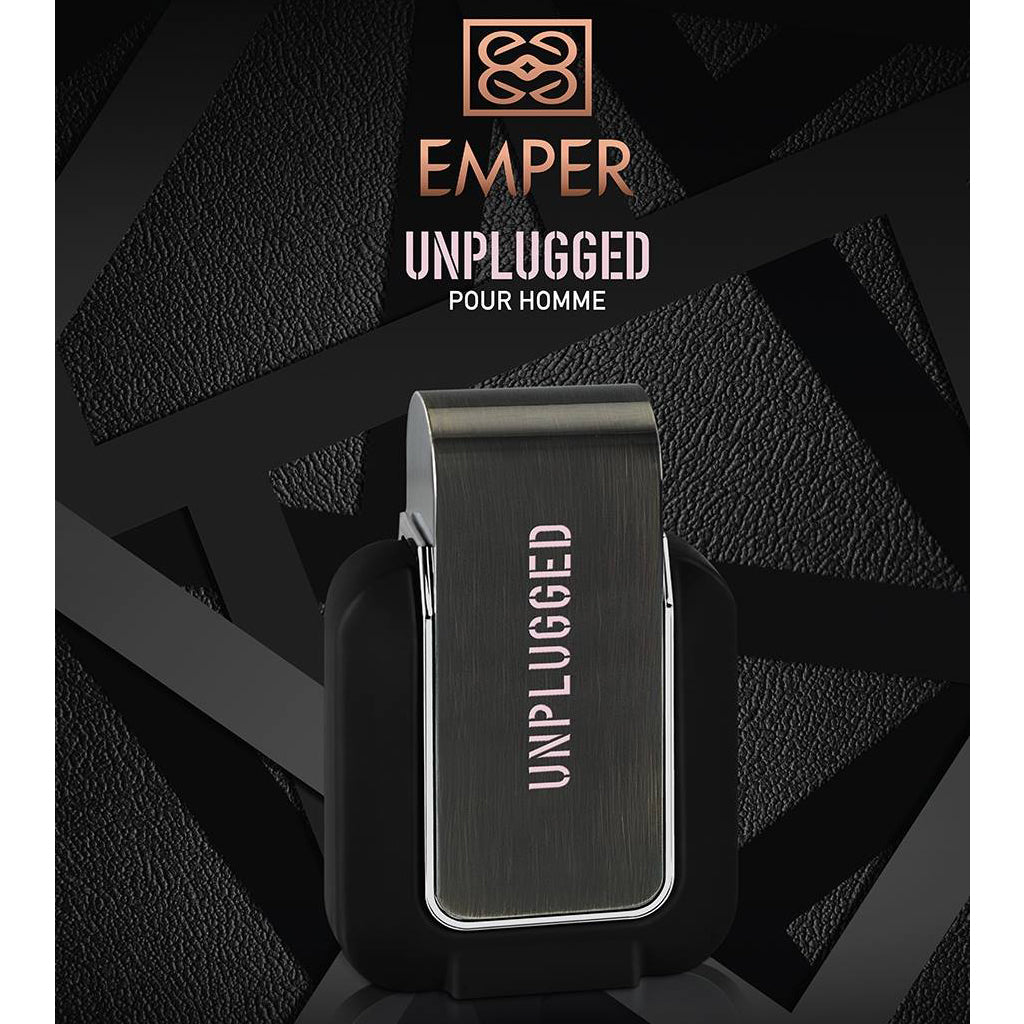 EMPER Unplugged Pour Homme Bold Modern Eau de Parfum 80ml