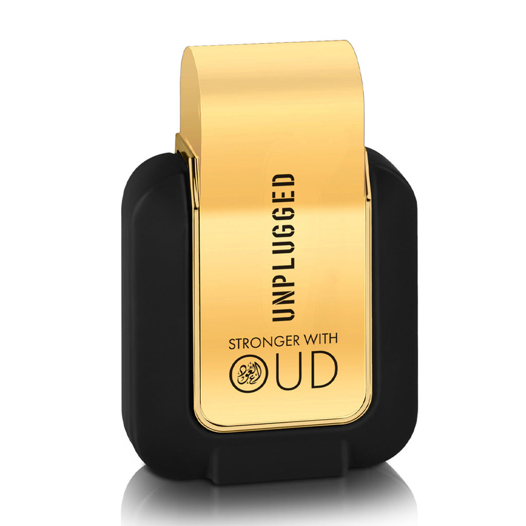 Unplugged Stronger With Oud Unisex Eau de Parfum 80 mL Lavender Vanilla Tonka Bean Agarwood