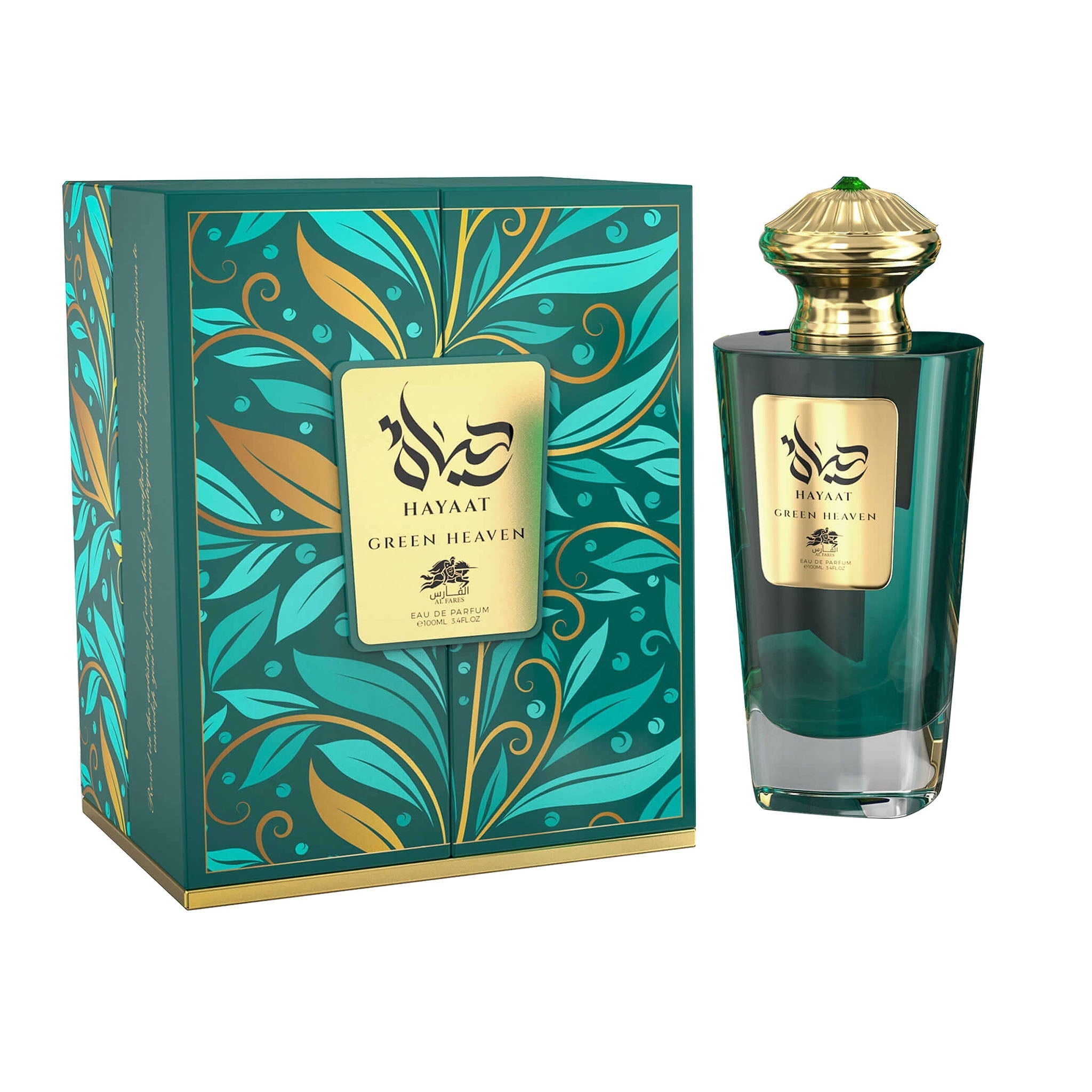 Hayaati Green Heaven Eau de Parfum Fresh Peony and Lily of the Valley Floral Signature 100 ml