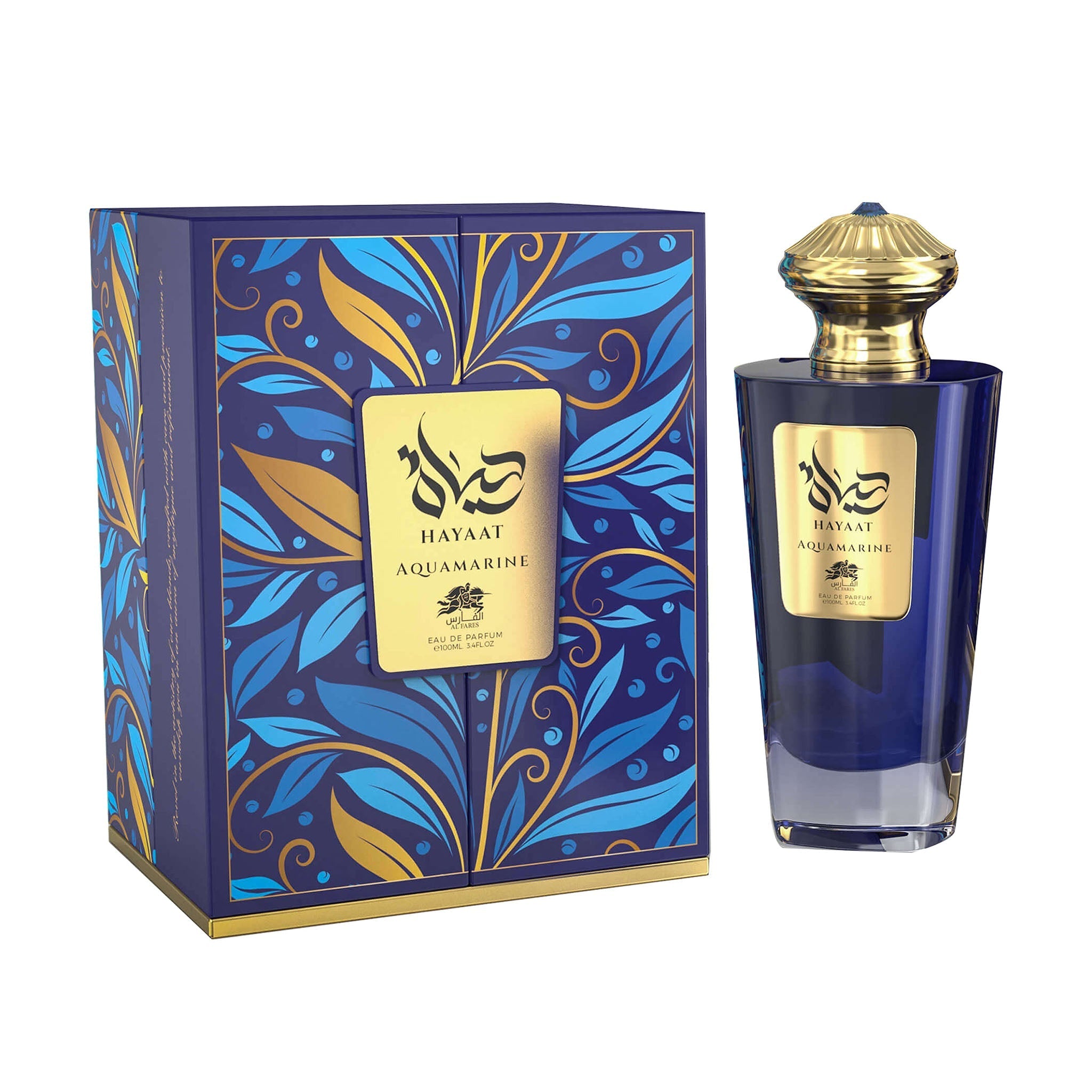 Hayaati Aquamarine Fruity Floral Eau de Parfum Sensual Musk 100ML