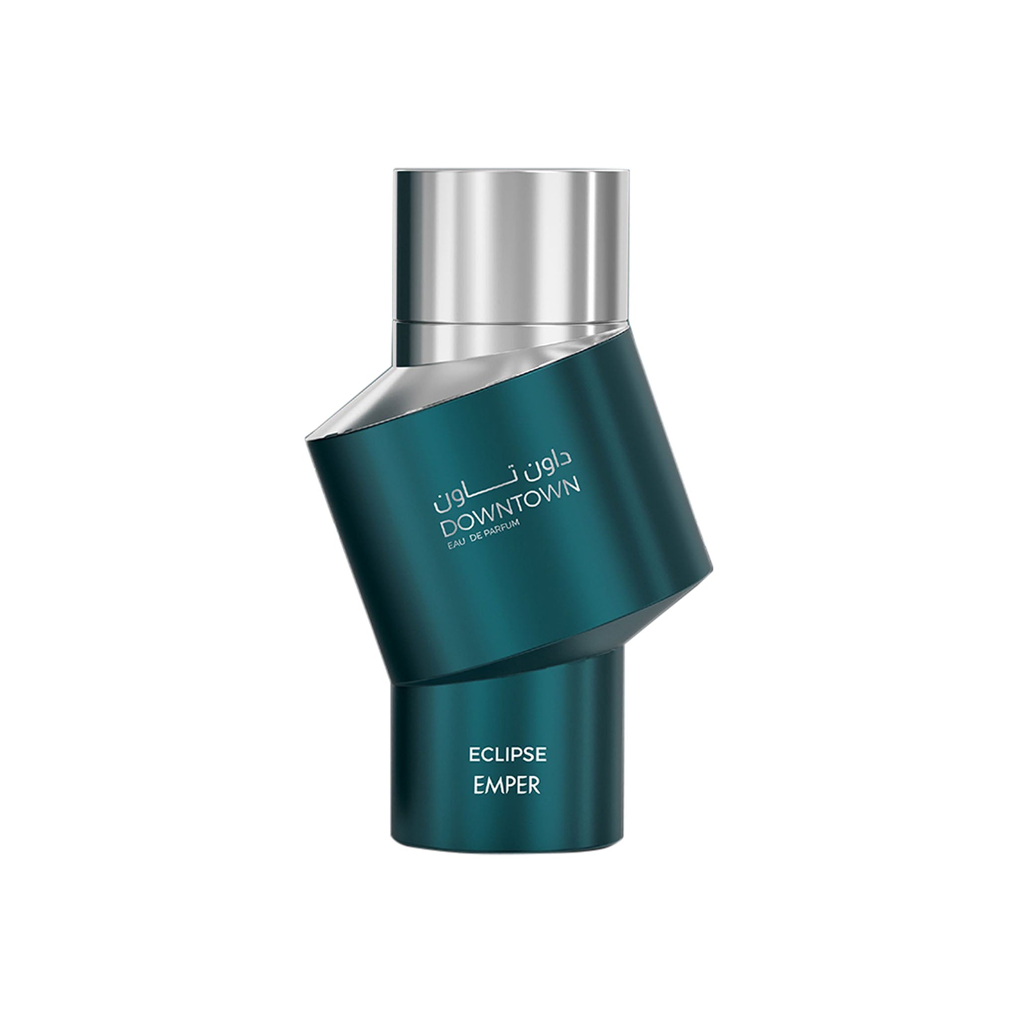 Emper Eclipse Downtown Teal Blue & Silver Urban Day-to-Night Citrus & Spice Eau de Parfum 100ML