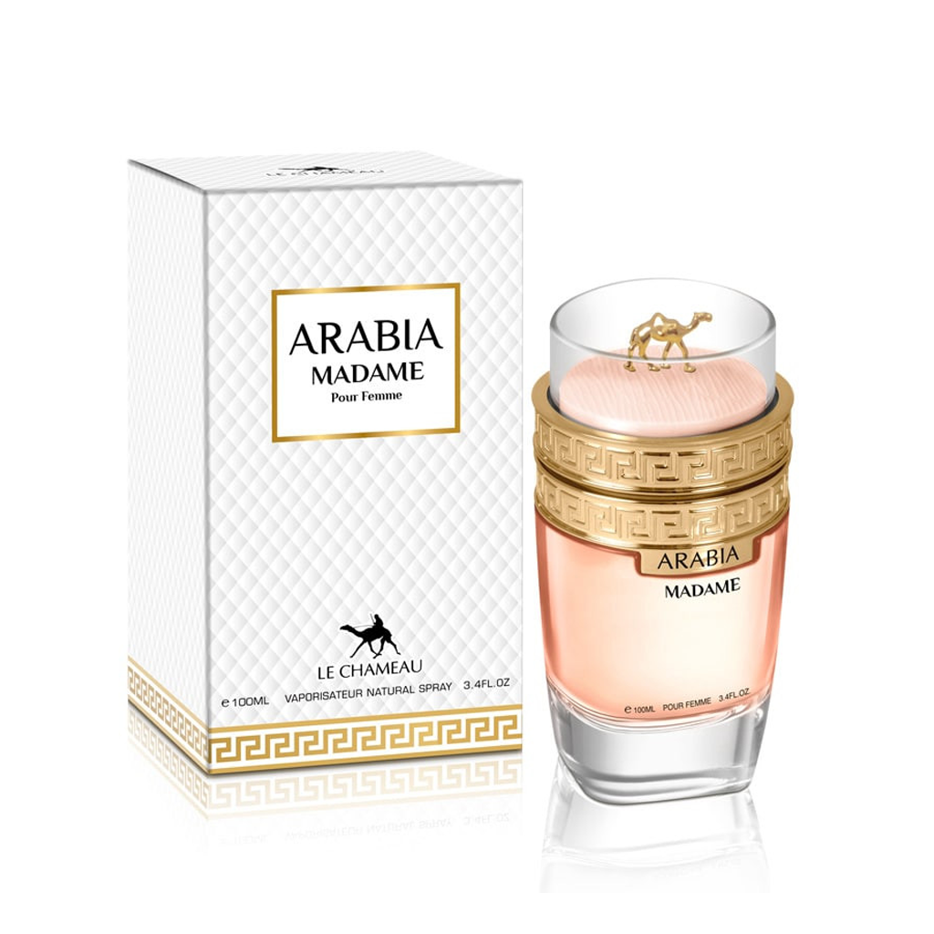 Le Chameau Arabia Madame Pour Femme Sophisticated Floral Oriental Eau de Parfum 100ml