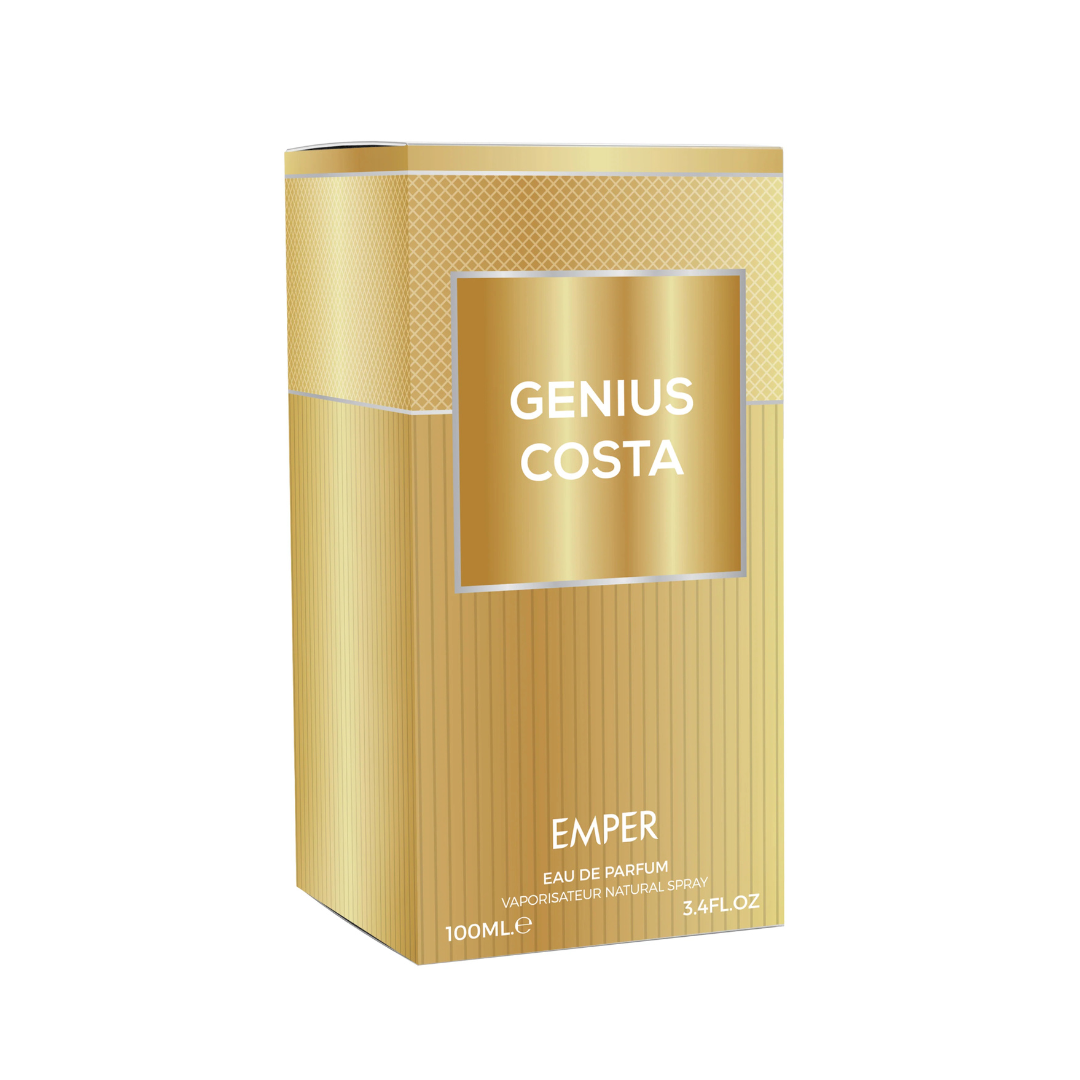 Emper Genius Costa Vibrant Spiced Floral Oriental Eau de Parfum Unisex 100ml