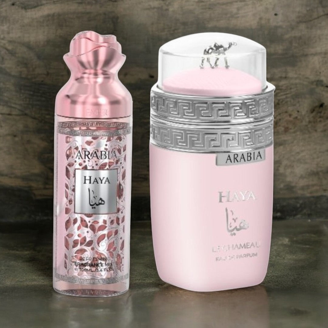 Le Chameau Arabia Haya 2-in-1 Luxury Eau de Parfum and Body Mist Gift Set 100ml 100ml