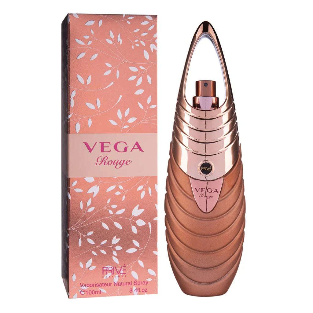 PRIVE Vega Rouge Fruity Floral Woody Women's Eau de Parfum 100ml