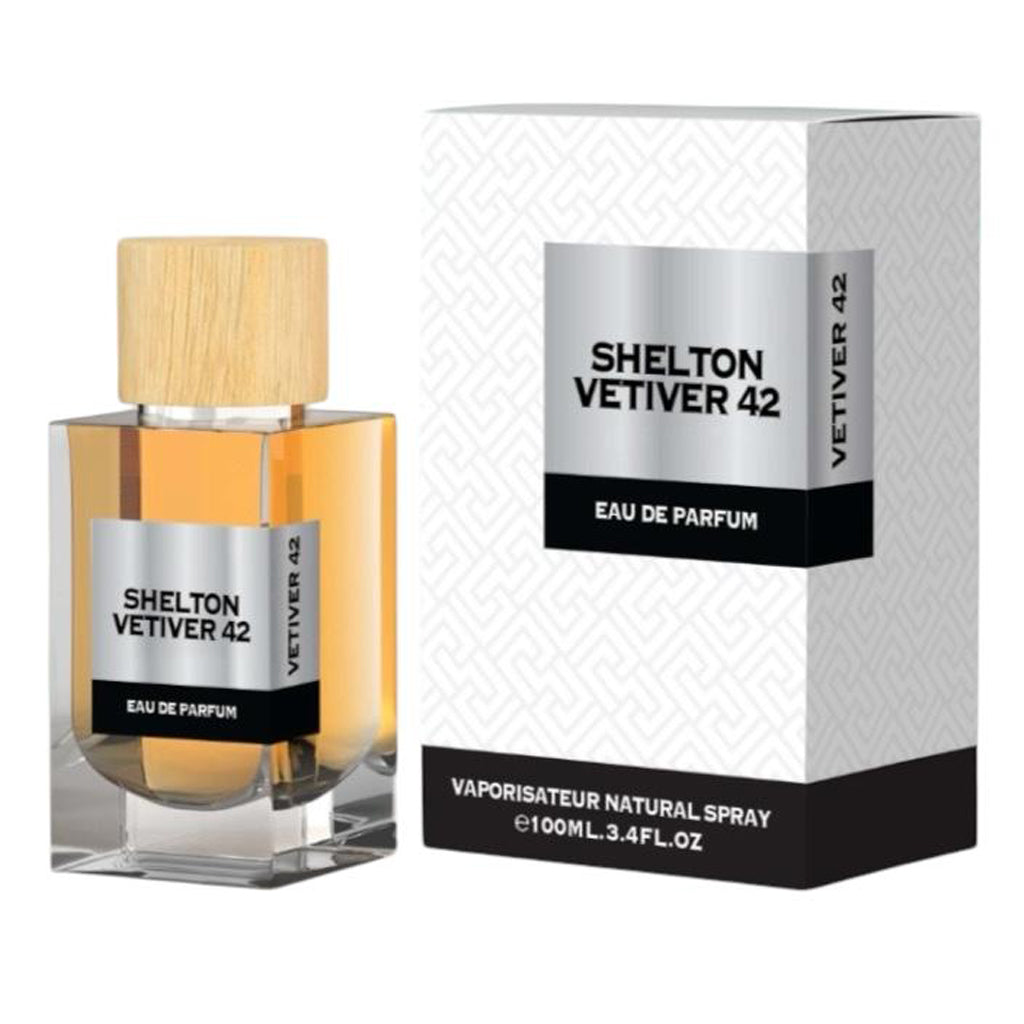 EMPER Shelton VETIVER 42 Refined Woody Aromatic Unisex Eau de Parfum 100ml
