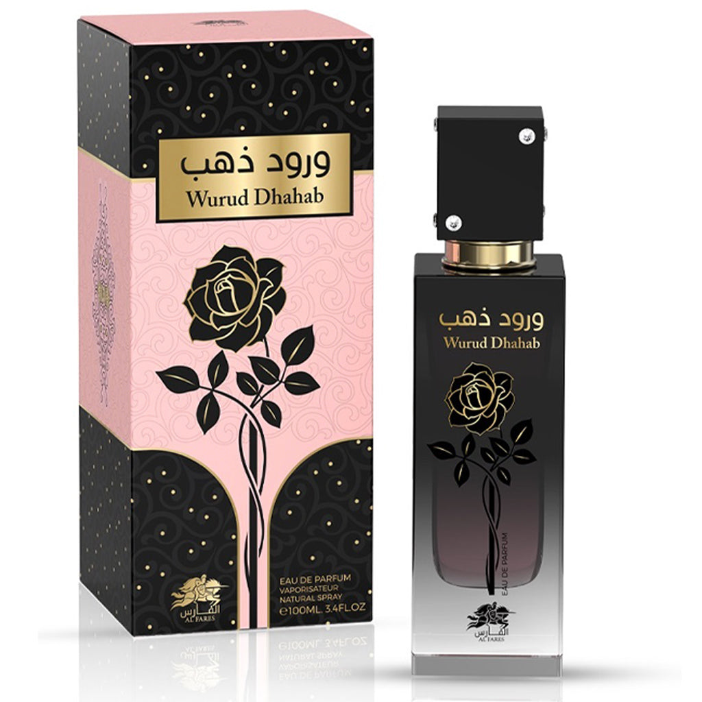 Al Fares Wurud Dhahab Unisex Floral Oud and Vanilla Eau de Parfum 100ml
