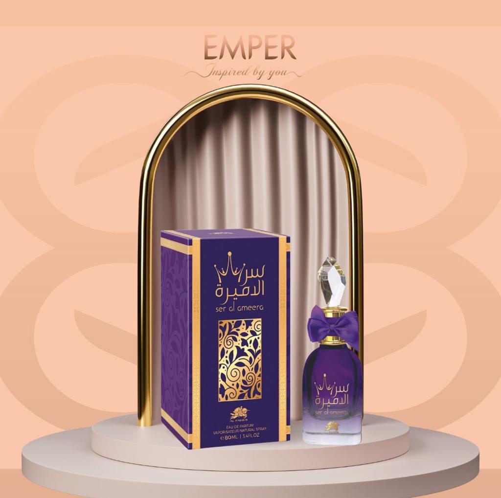 Al Fares Ser Al Ameera Luminous Citrus Floral Ambery-Woody Unisex Eau de Parfum 100ml