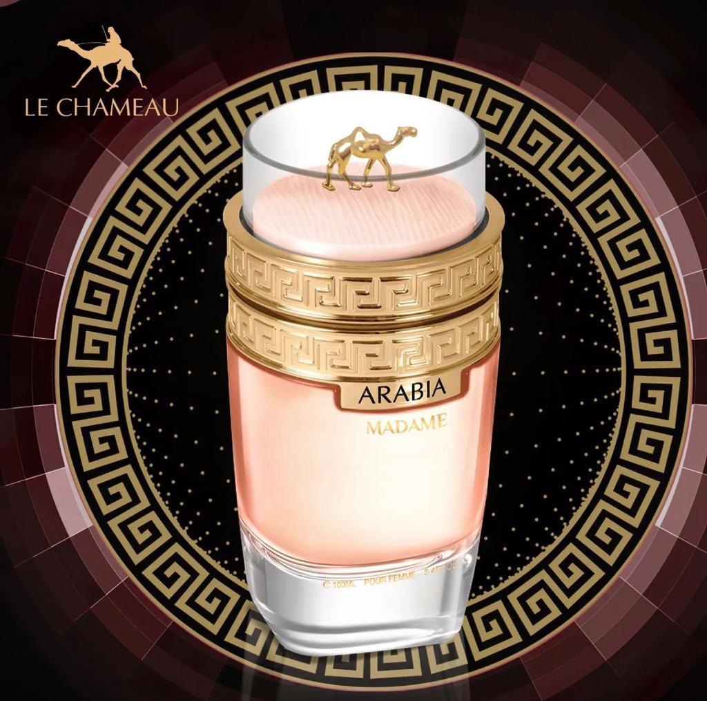 Le Chameau Arabia Madame Pour Femme Sophisticated Floral Oriental Eau de Parfum 100ml