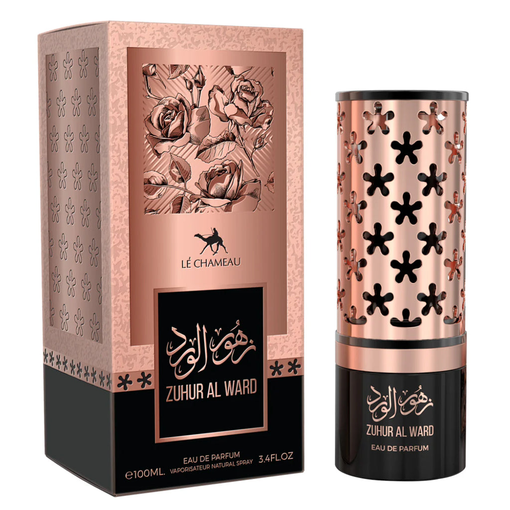 LE CHAMEAU Zuhur Al Ward Luminous Floral Fruity Evening Eau de Parfum 100ml Unisex