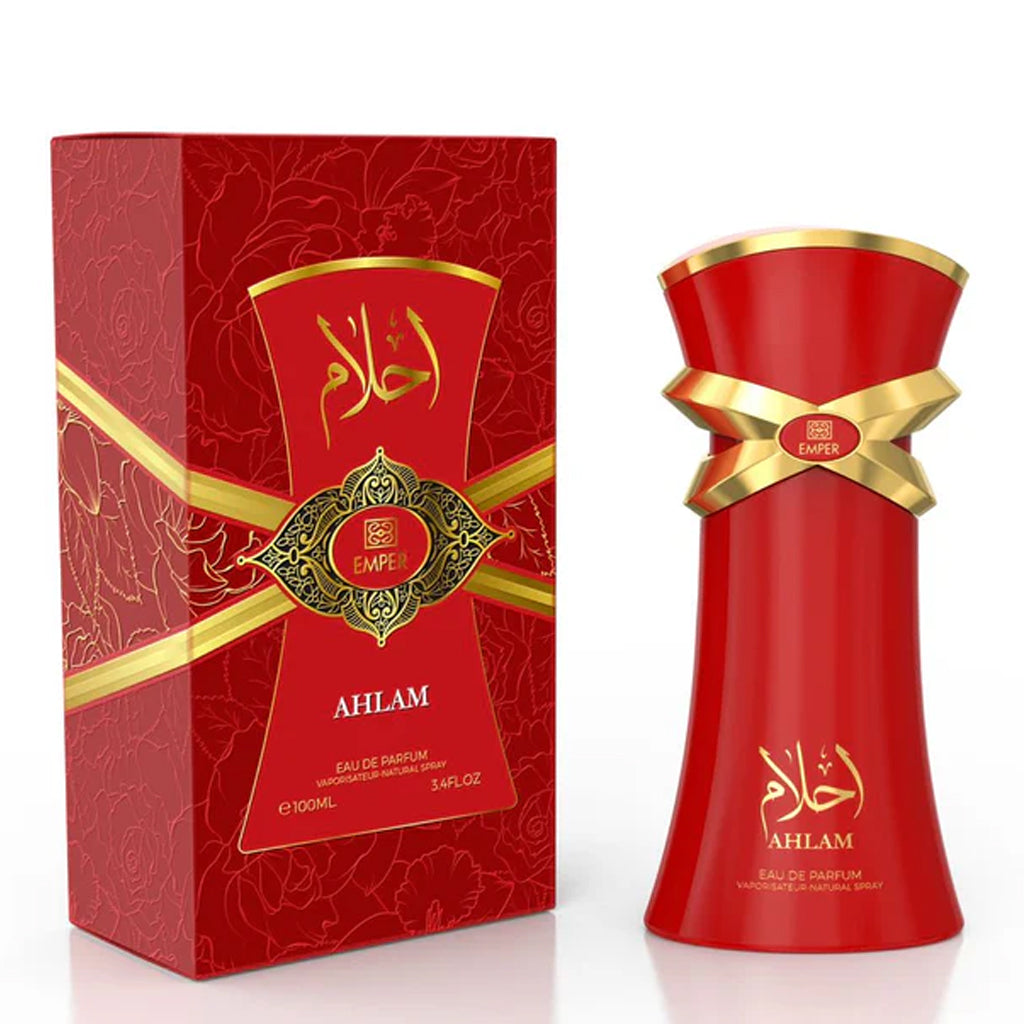 EMPER Ahlam Luminous Bergamot Peony and Vanilla Unisex Eau de Parfum 100 ml