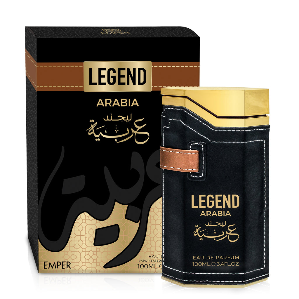 Emper Legend Arabia Unisex Eau de Parfum Saffron Oud Rose Praline Vanilla 100ml