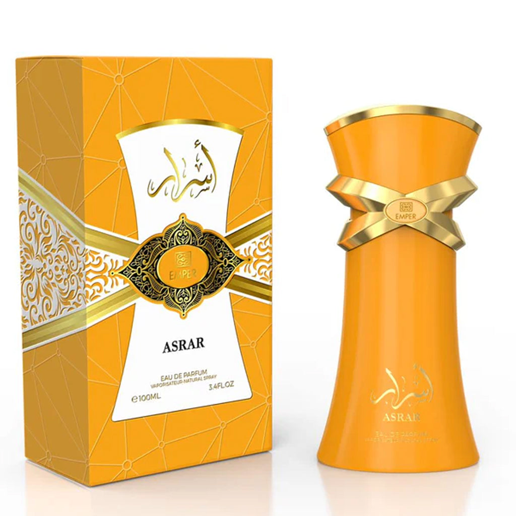 EMPER Asrar Luminous Citrus Spiced Fruit Amber Unisex Eau de Parfum 100ml