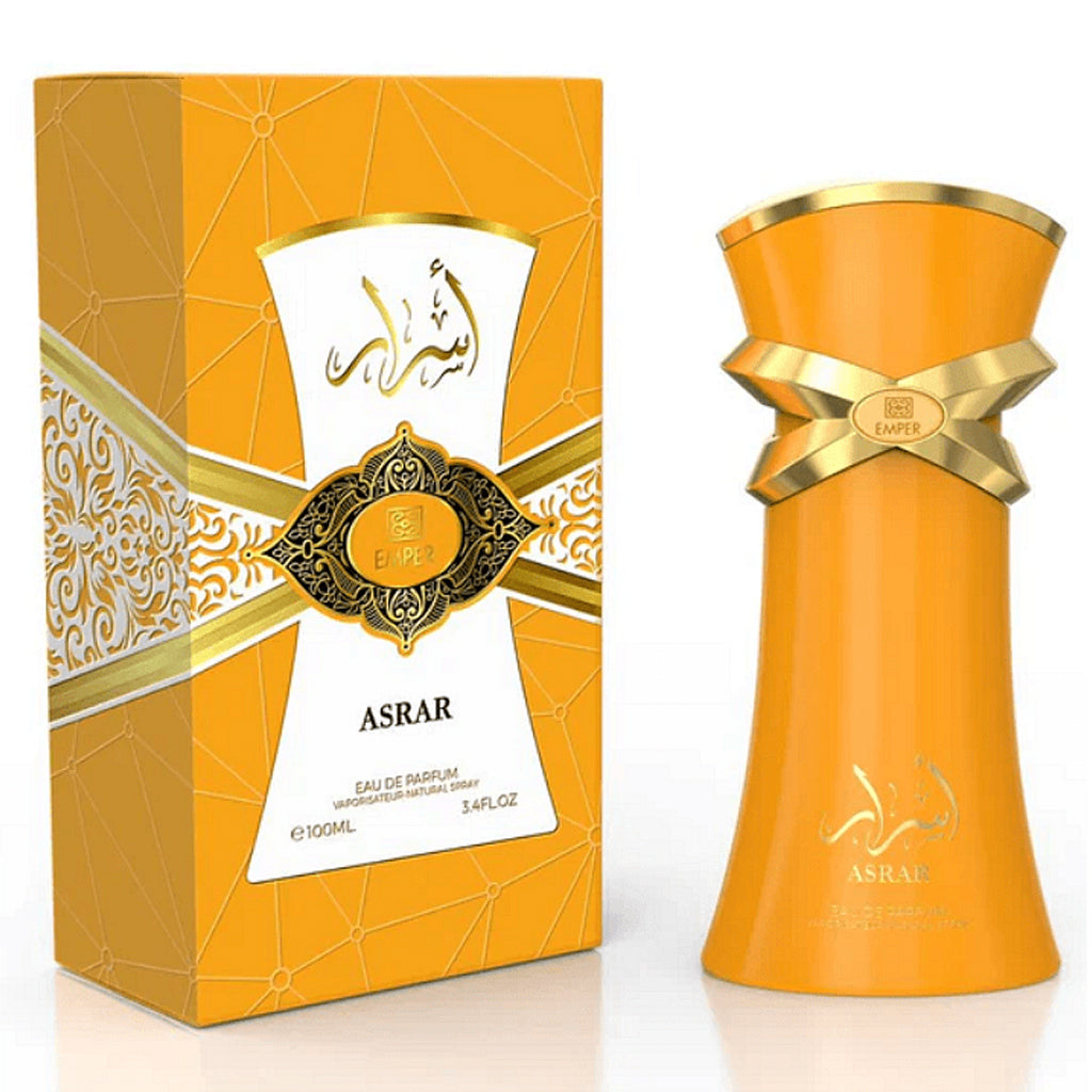 EMPER Asrar Luminous Citrus Spiced Fruit Amber Unisex Eau de Parfum 100ml
