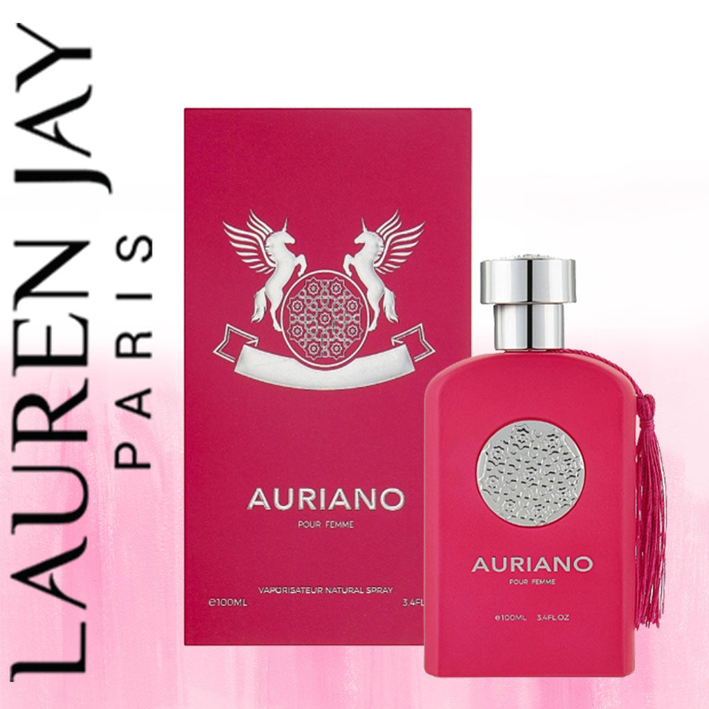 Emper Auriano Pour Femme 100 ml Eau de Parfum Radiant Citrus Orange Blossom and Creamy Musk Signature