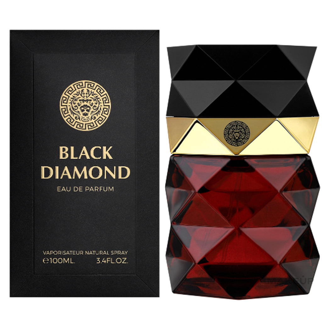Emper Black Diamond Luminous Unisex Floral Eau de Parfum 100ml Ginger Cardamom Orange Blossom Amber Musk