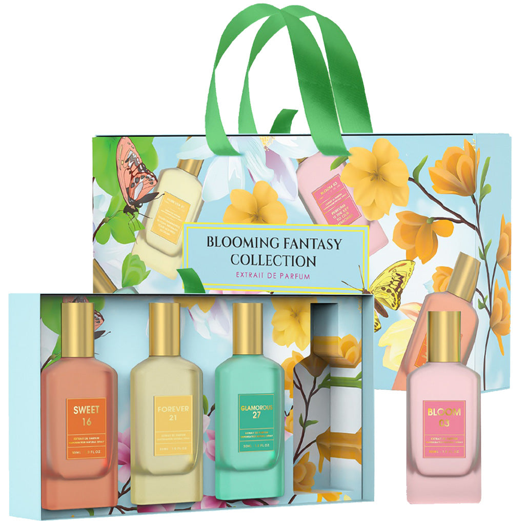 Emper Blooming Fantasy Luxury Floral-Musky Extrait de Parfum Gift Set 4 x 30ml