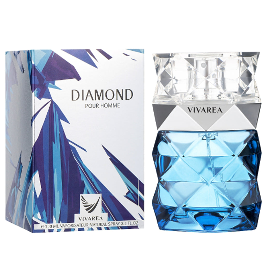 EMPER Diamond Homme Citrus Bergamot Patchouli Amber Masculine Eau de Parfum 100ml