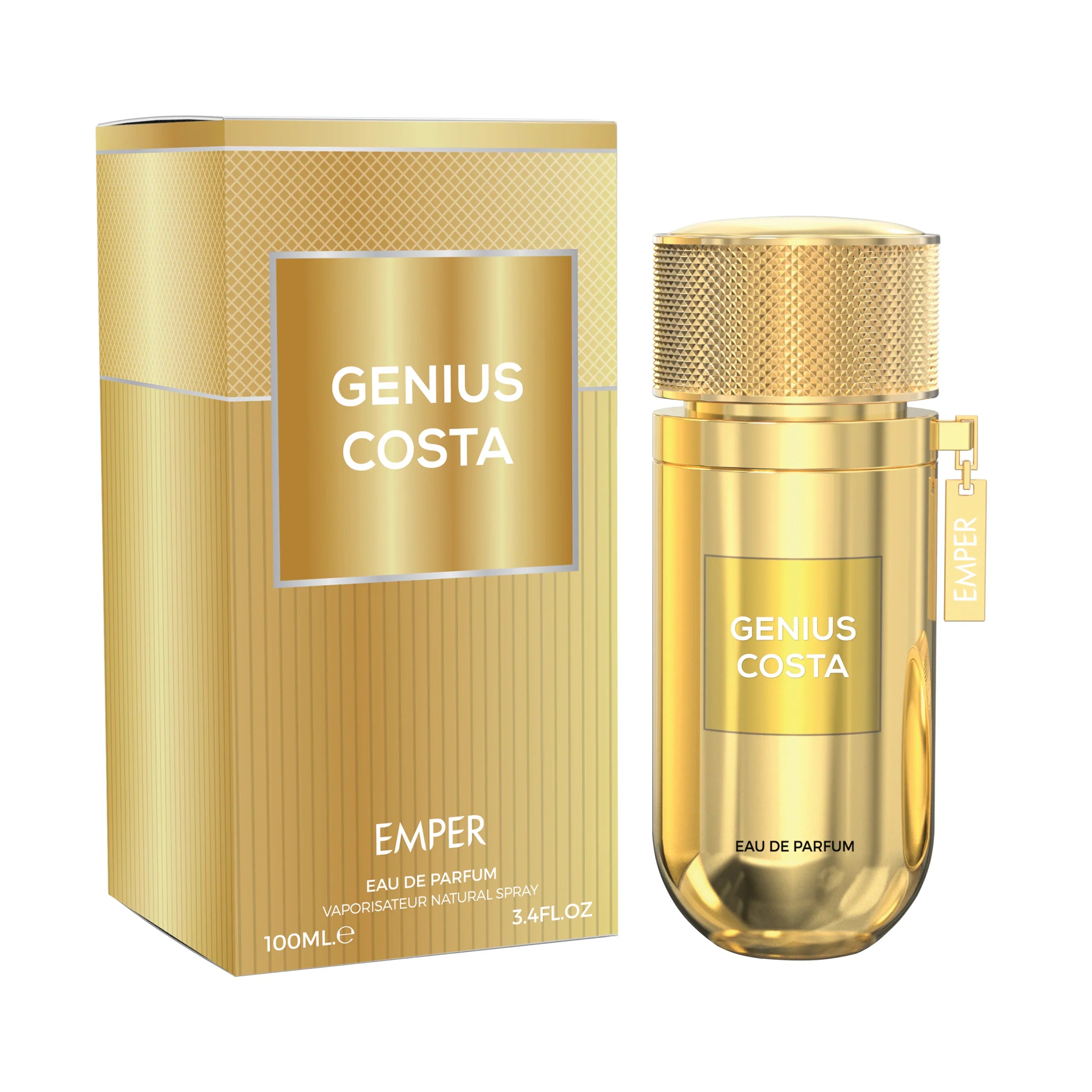 Emper Genius Costa Vibrant Spiced Floral Oriental Eau de Parfum Unisex 100ml