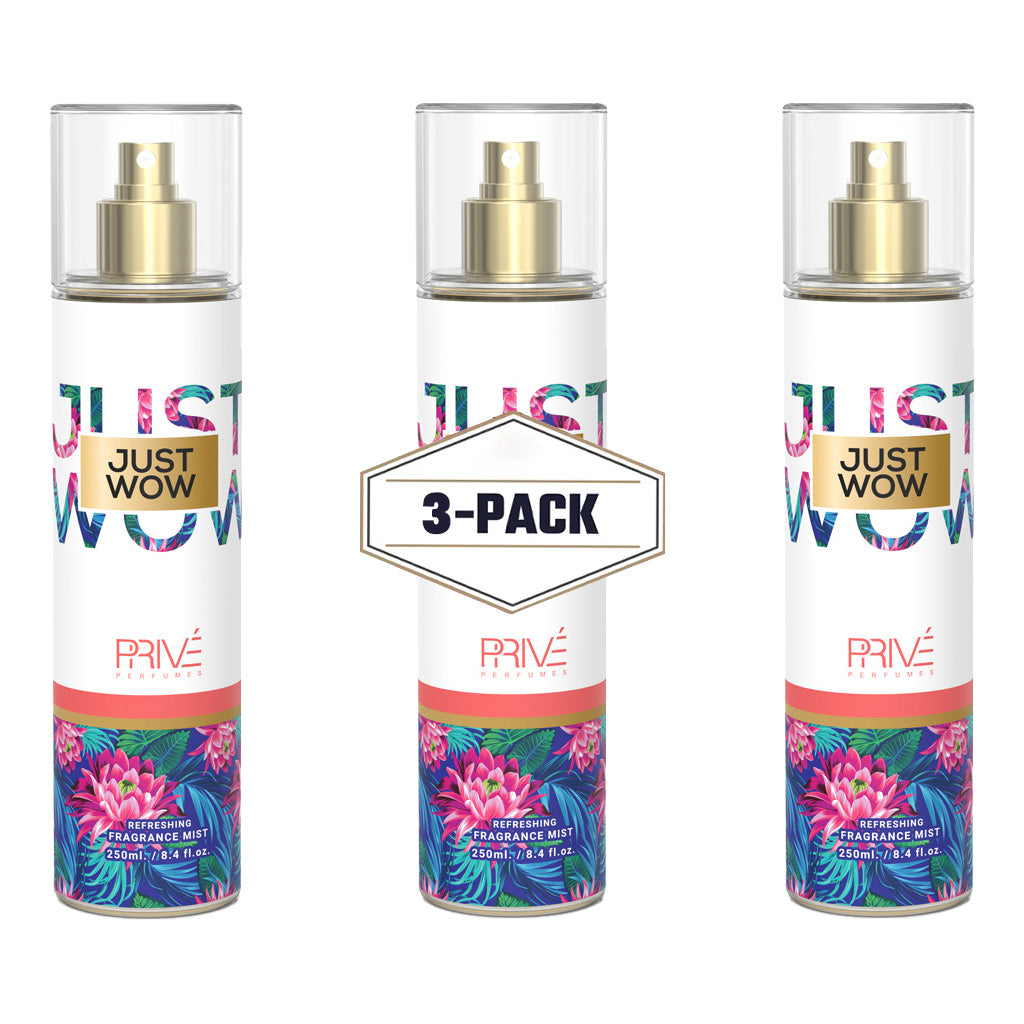 PRIVÉ Just Wow Tropical Guava and Coconut Beachy Gourmand Body Mist 250 ml