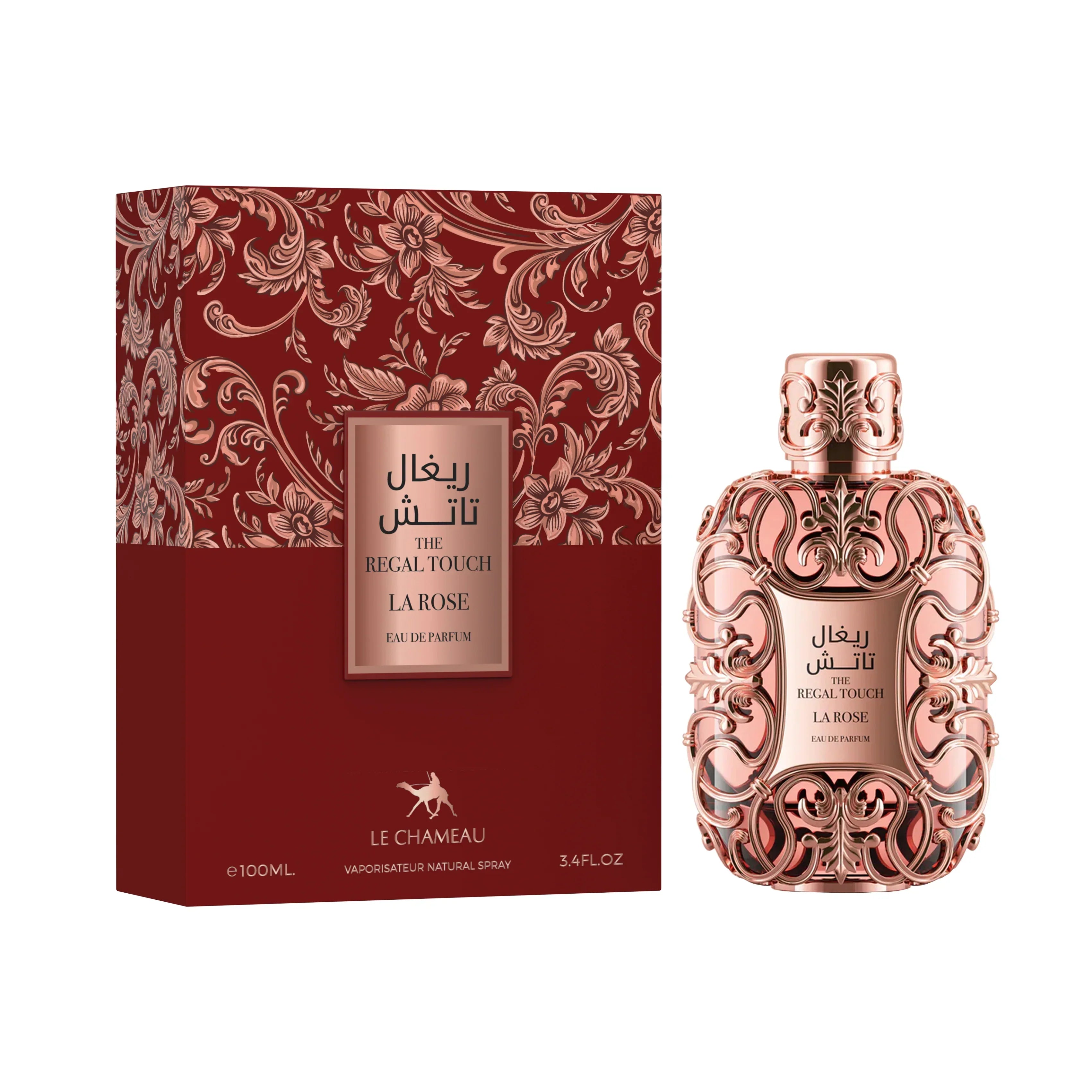 Le Chameau Regal Touch La Rose Elegant Floral Woody Eau de Parfum 100ml