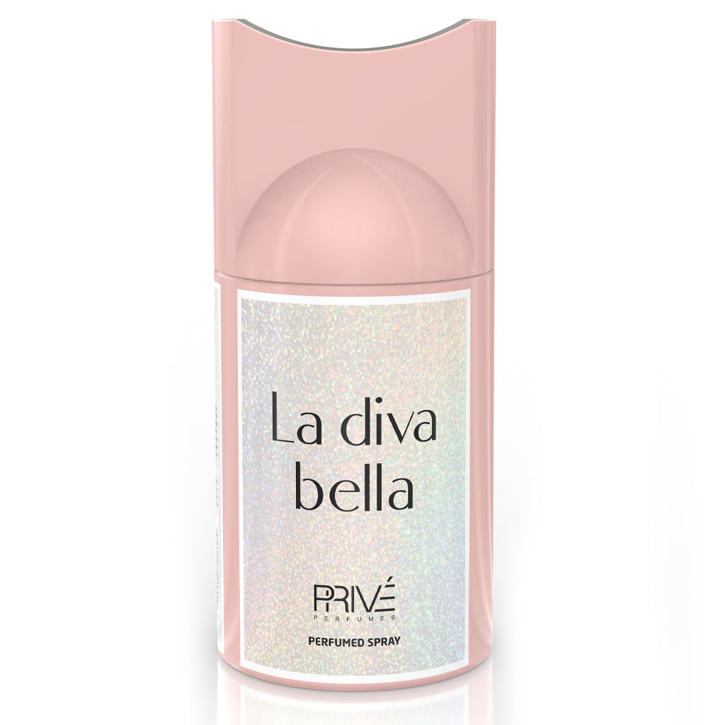 PRIVE La Diva Bella Luminous Floral Gourmand Perfumed Deodorant 250ml