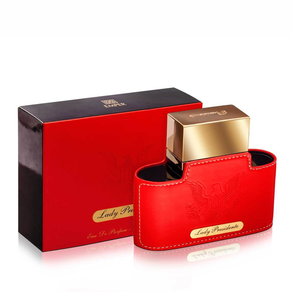 EMPER Lady President Rouge Pour Femme Fresh Fruity Floral Eau de Parfum 80ml