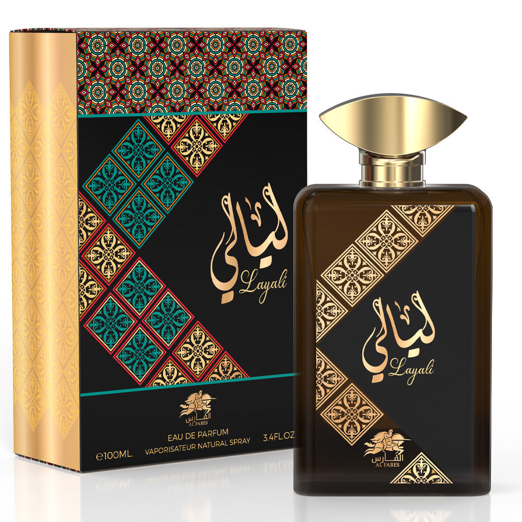 Al Fares Layali Nocturnal Amber Unisex Eau de Parfum 100ml