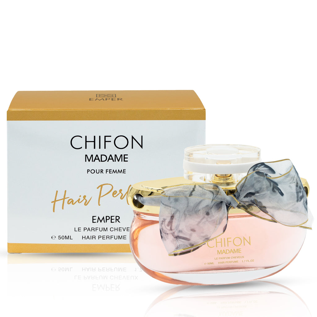 Chifon Madame Hair Perfume 50ml Nourishing UV Protectant Floral Oriental Hair Mist
Chifon Rouge Hair Perfume 50ml Nourishing UV Protectant Floral Oriental Hair Mist