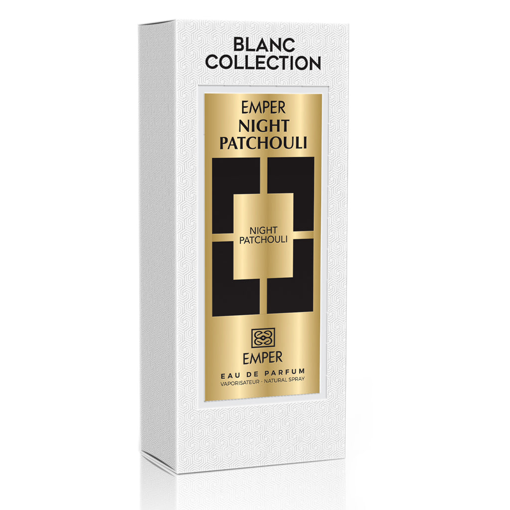 EMPER Blanc Collection Night Patchouli Concentrated Eau de Parfum 85ml 33% Fragrance Oil Made in France