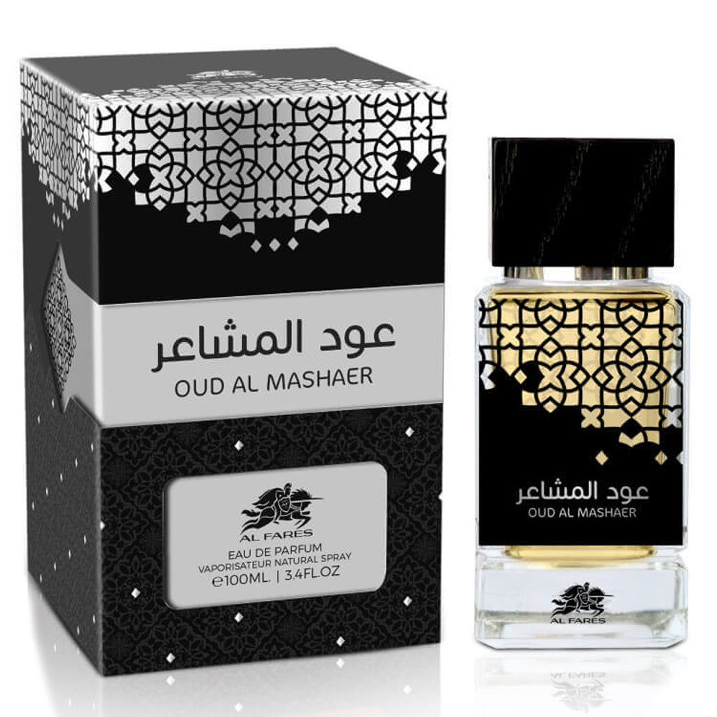 Al Fares Oud Al Mashaer Refined Woody-Ambery Unisex Eau de Parfum 100ml