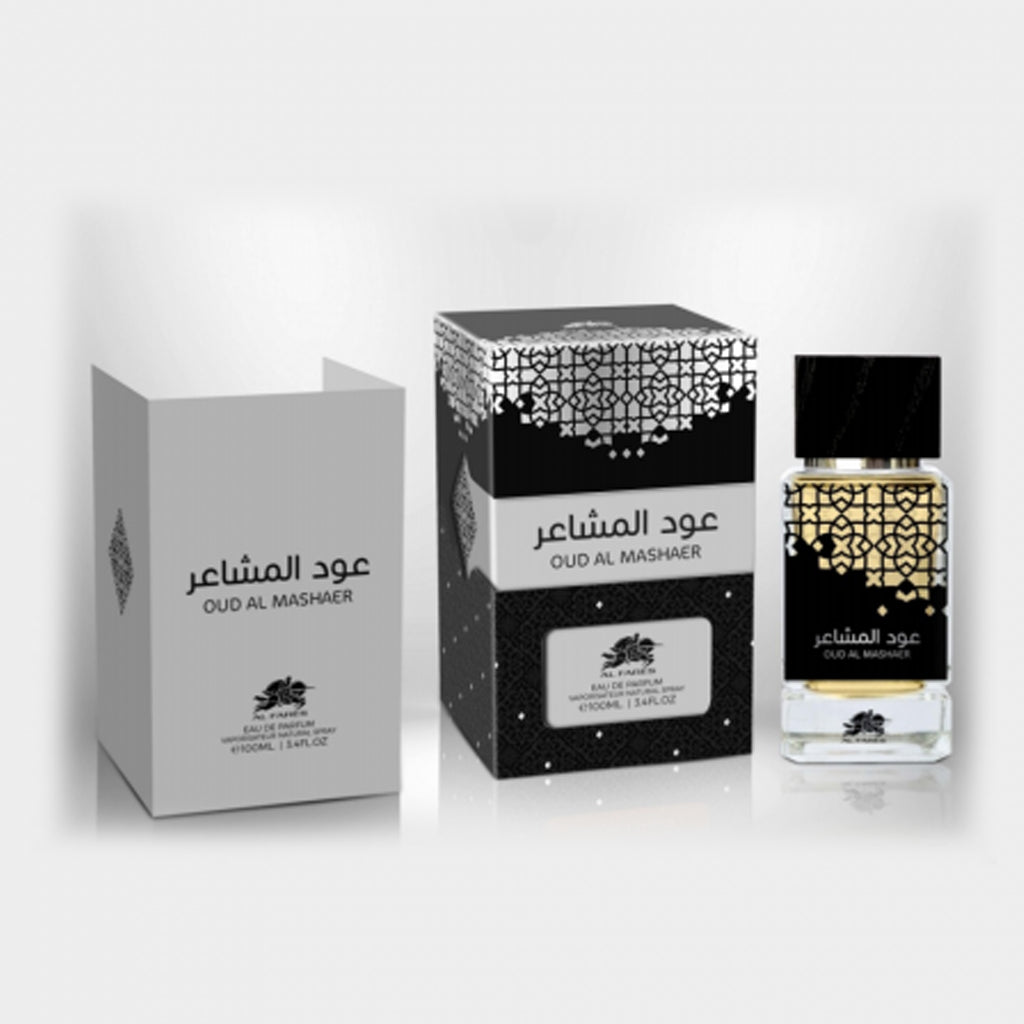 Al Fares Oud Al Mashaer Refined Woody-Ambery Unisex Eau de Parfum 100ml
