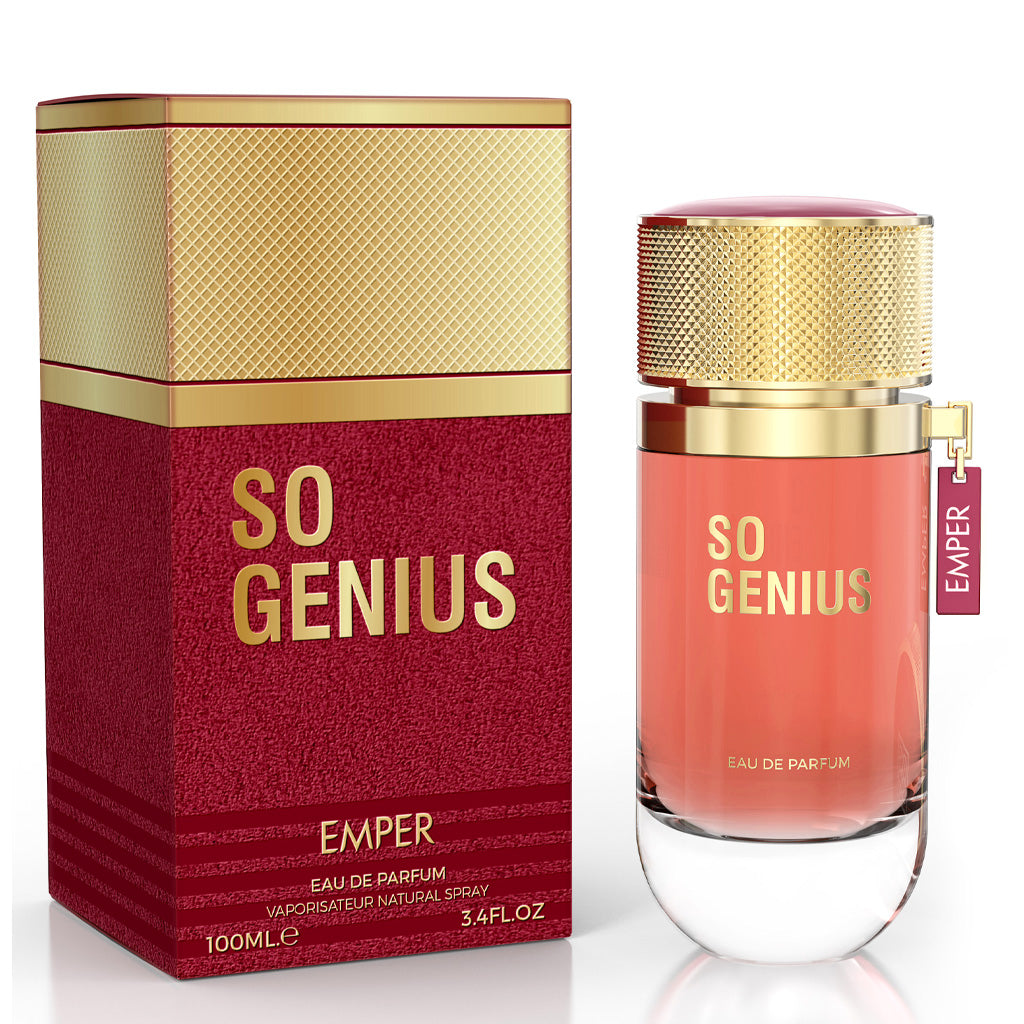 Emper So Genius Pour Femme Luminous Floral Gourmand Eau de Parfum 100ml