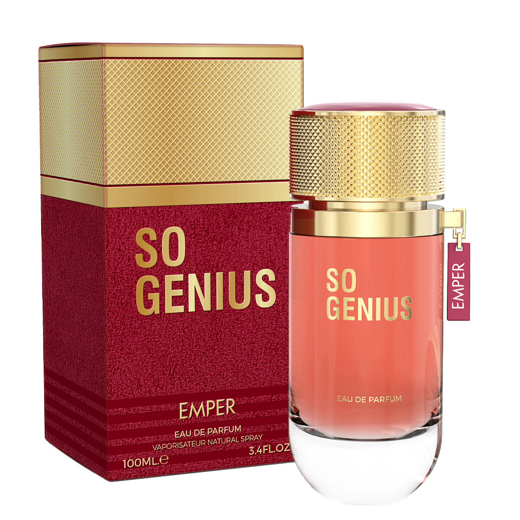 Emper So Genius Pour Femme Luminous Floral Gourmand Eau de Parfum 100ml