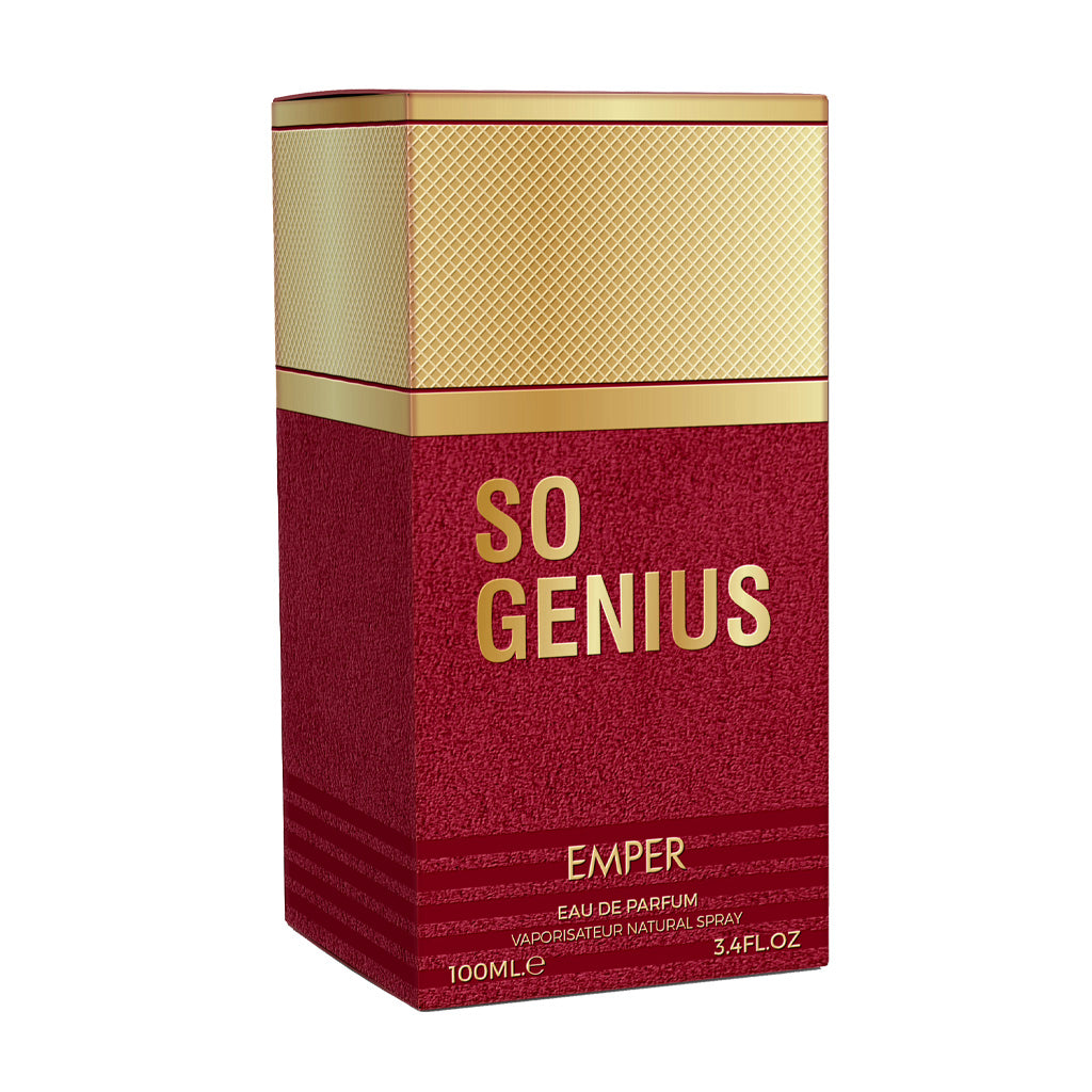 Emper So Genius Pour Femme Luminous Floral Gourmand Eau de Parfum 100ml
