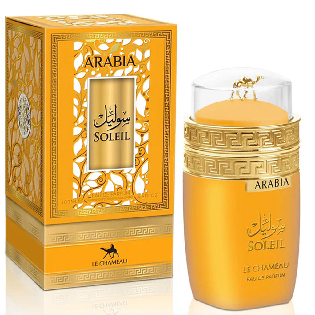 Le Chameau Arabia Soleil Radiant Tropical Floral Eau de Parfum Warm Musk and Sandalwood 100ml