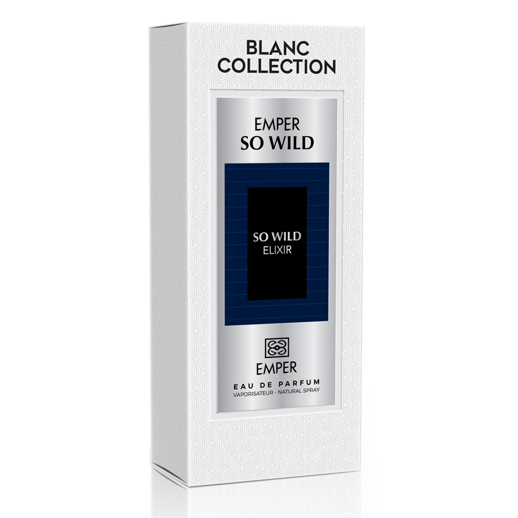 EMPER Blanc So Wild Elixir Intense Floral Woody Eau de Parfum 85ml 33% Concentration