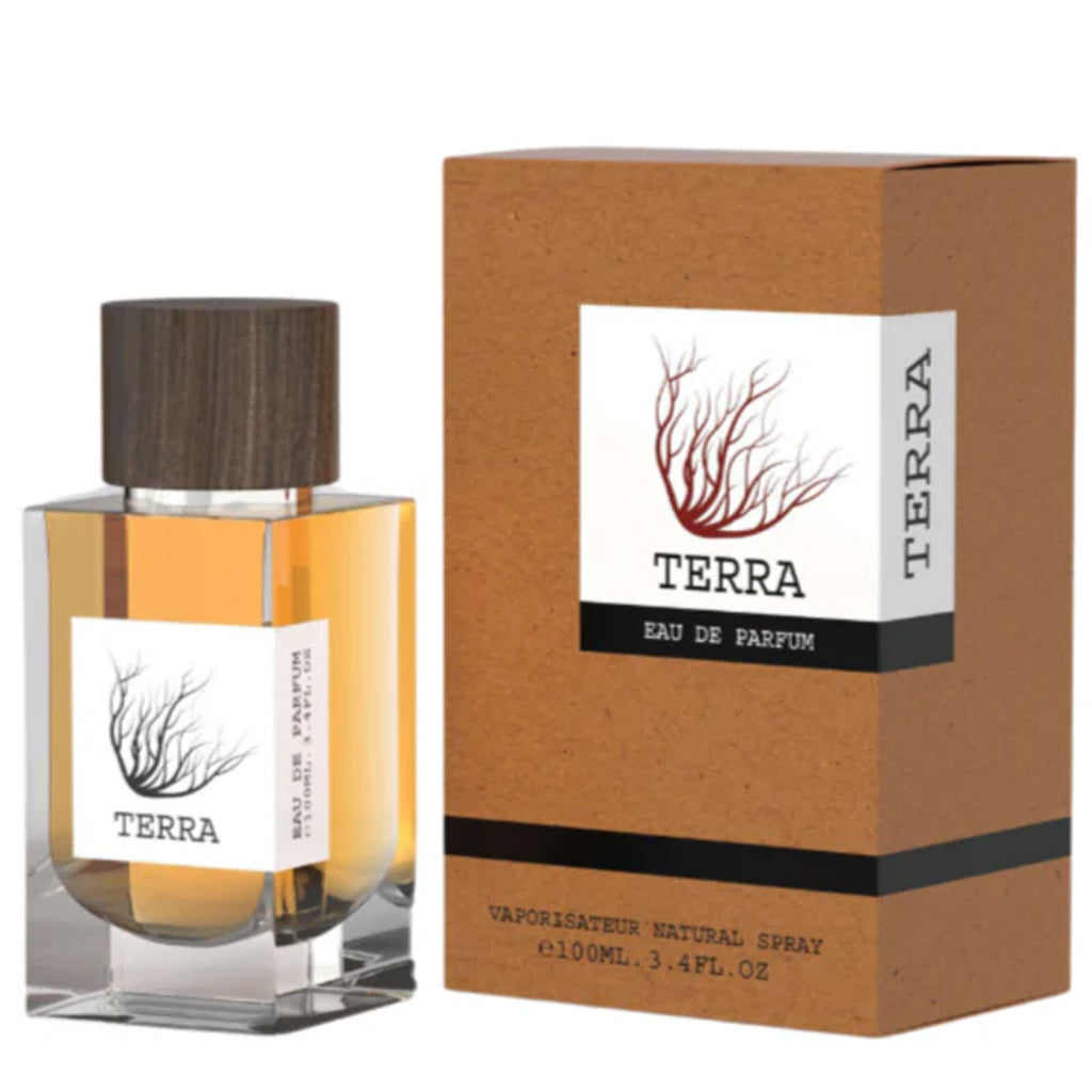 EMPER Terra Nature Inspired Oriental-Woody Unisex Eau de Parfum Raspberry Heart Amber Vetiver 100ml