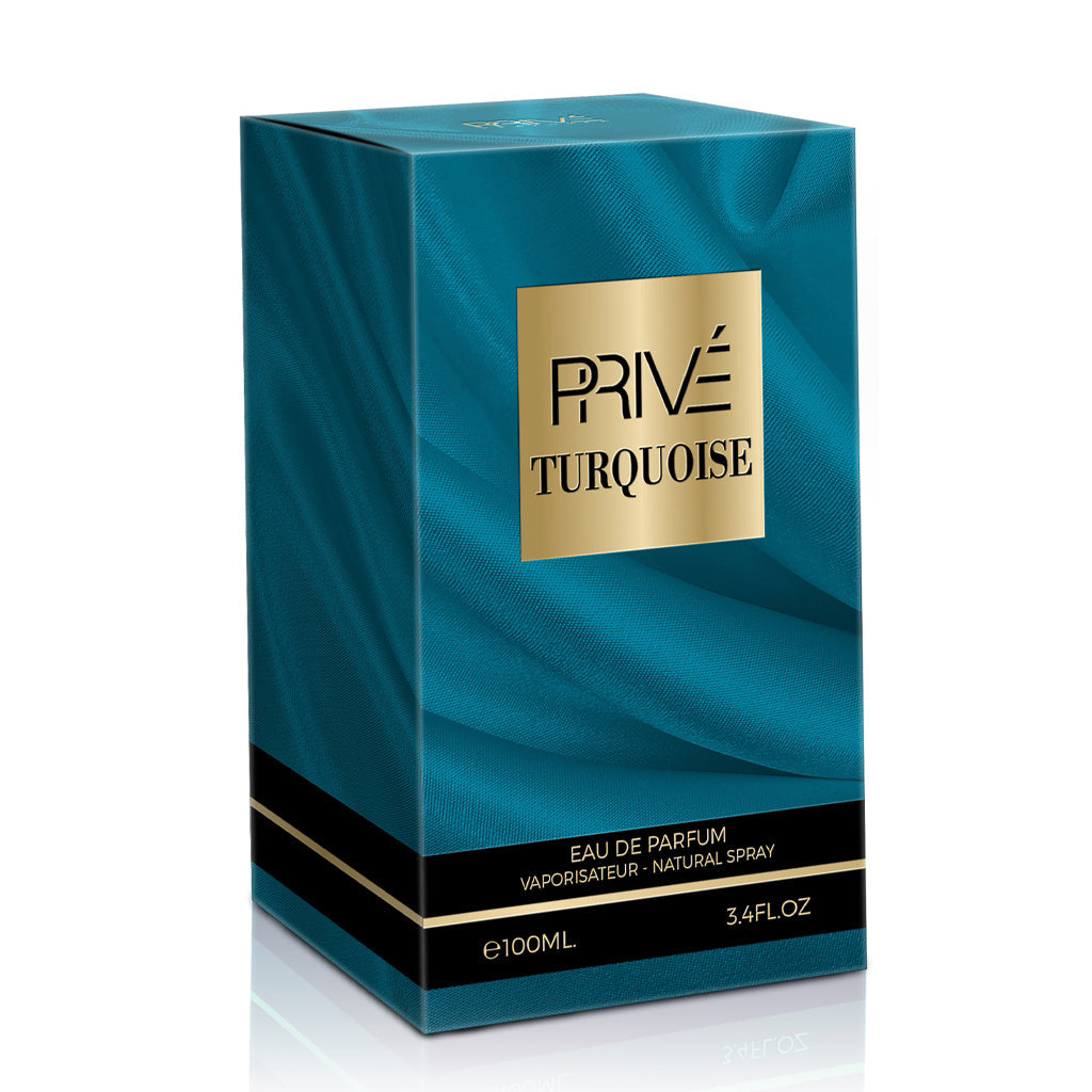 PRIVE Turquoise Unisex Eau de Parfum Aromatic Marine Spicy Floral 100ml