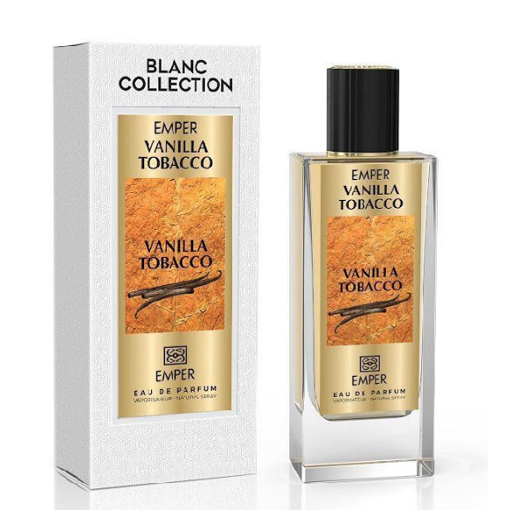 Emper Blanc Collection Vanilla Tobacco Warm Spicy Gourmand Concentrated Eau de Parfum 85ml